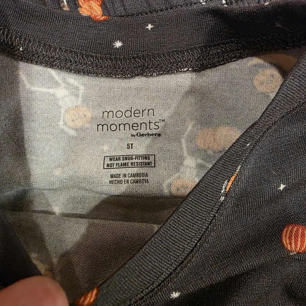 Modern Moments Haloween Pajama Set